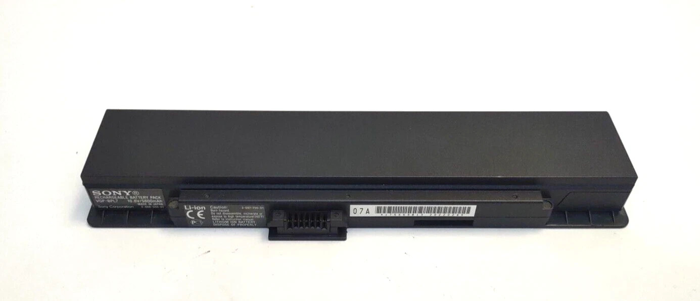 Sony VGP-BPL7 Battery 10.8v 5800 mAh Li-ion Genuine OEM Original