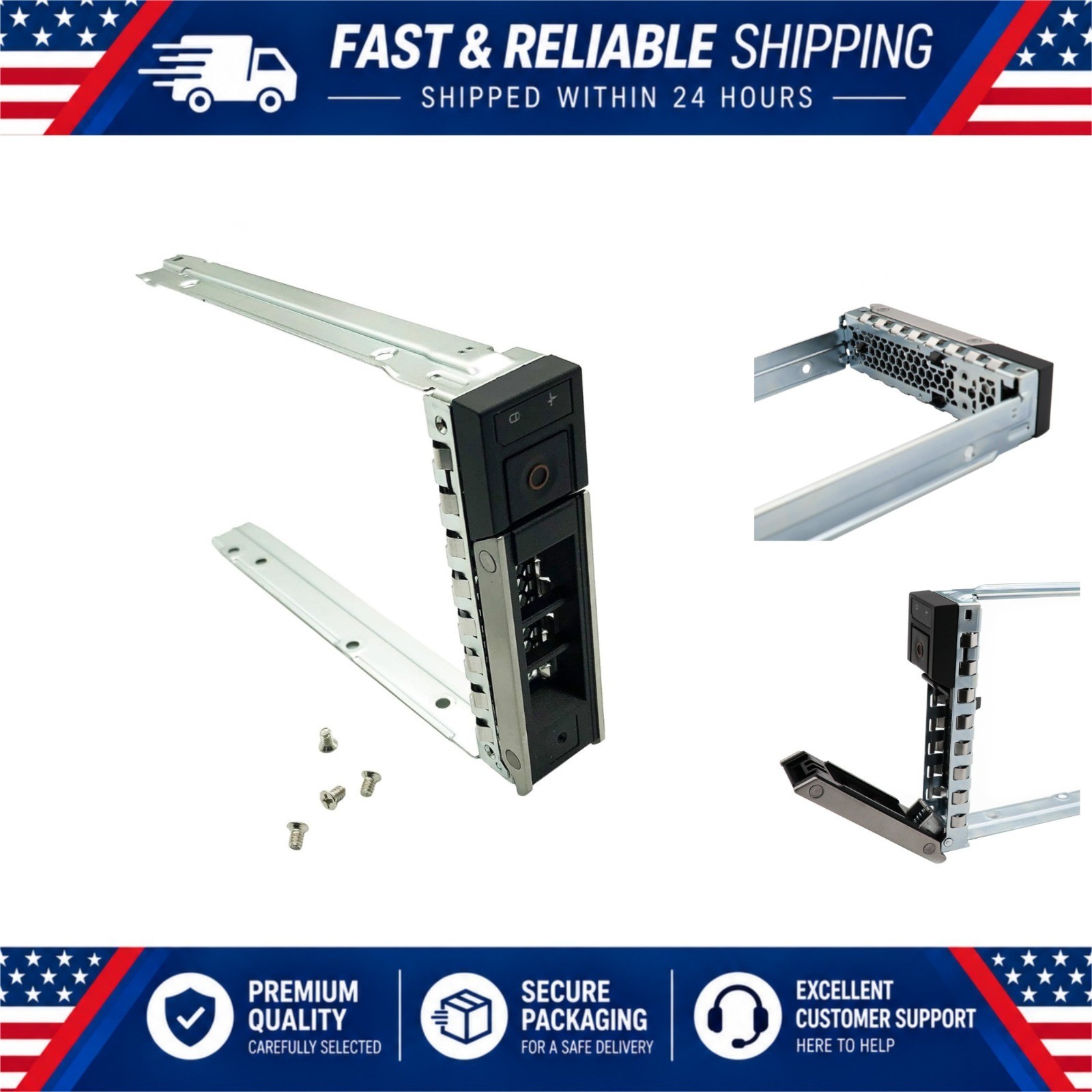 3.5" HDD Drive Tray Caddy for Dell PowerEdge R640 R740 R750 R760 X7K8W