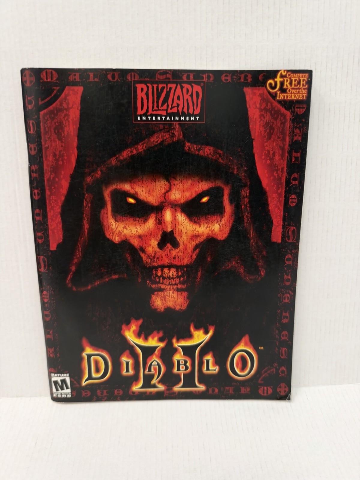 Diablo II Big Box Instruction Game Manual and Box