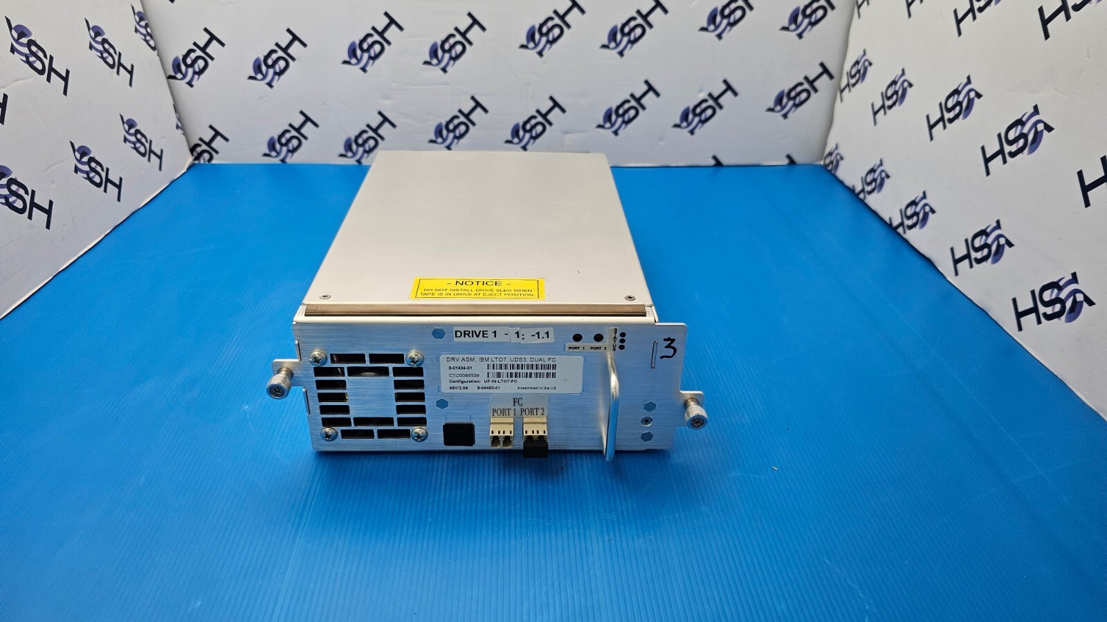 IBM LTO-7 FC Full Height Ultrium7 Tape Drive UDS3 DUAL-FC 8-01434-01