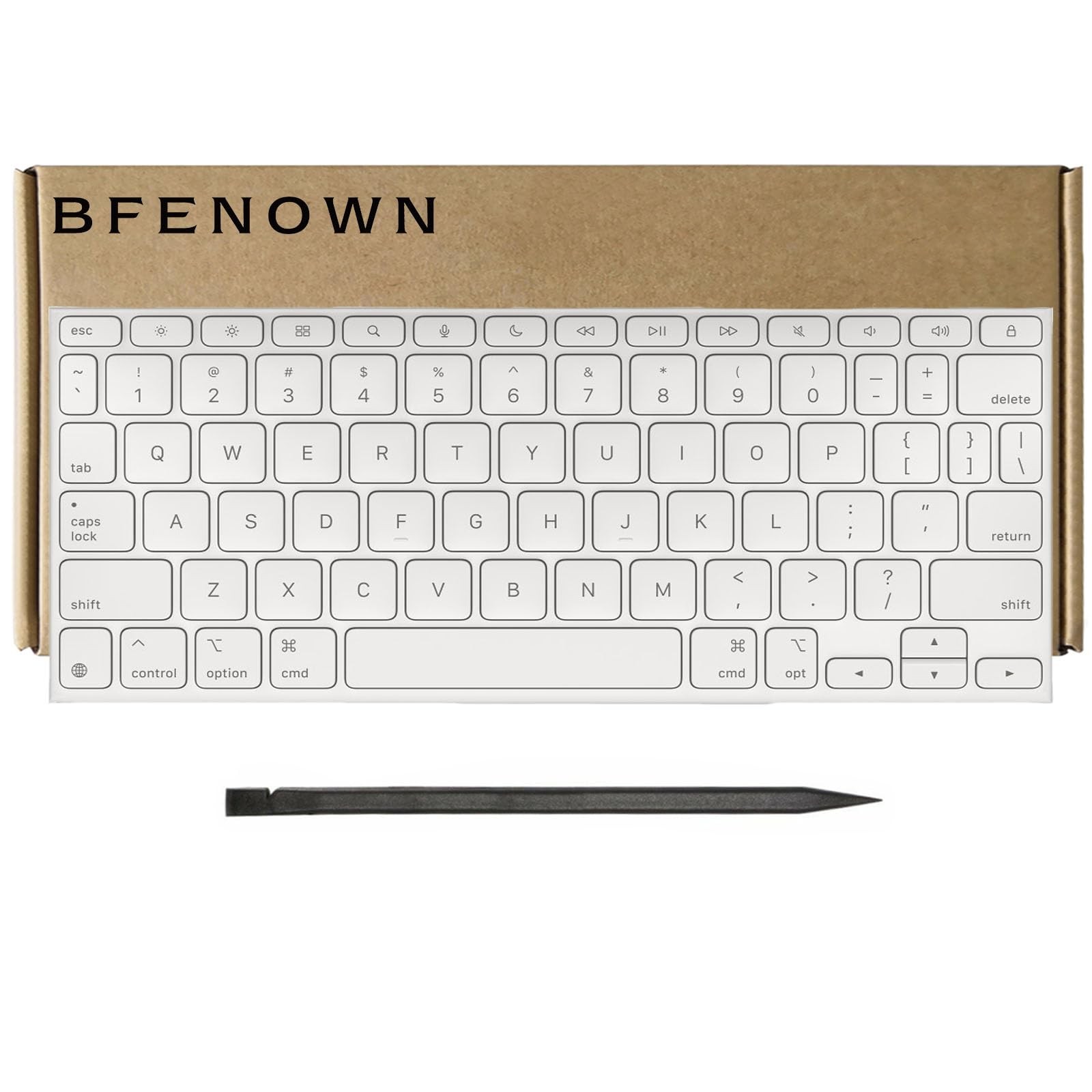 Replacement QWERTY US English Keyboard keycaps Keys for iPad Pro 11'' (M4) Ma...