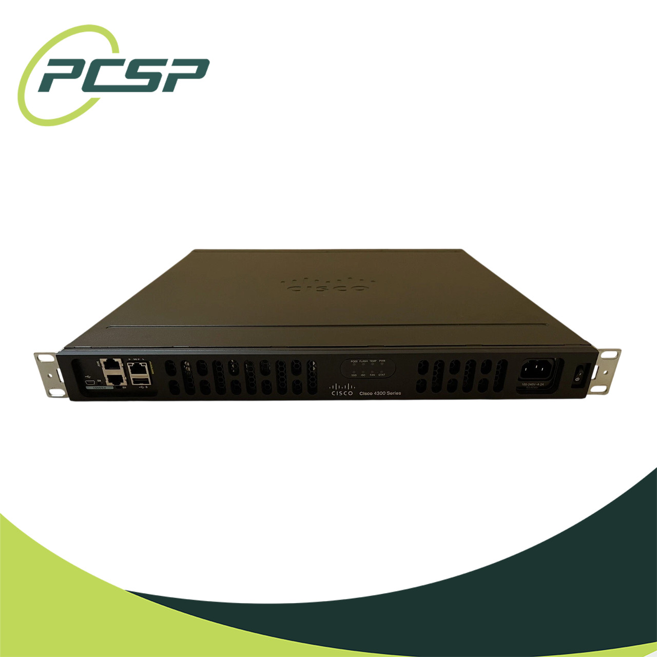 Cisco ISR4331/K9 V04 Router 4GB DRAM 4GB Flash APP SEC UC Licenses Active