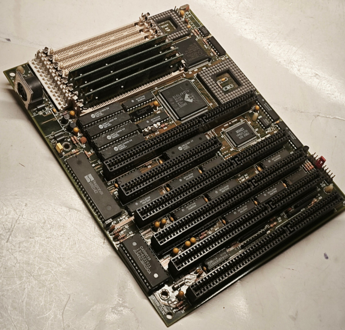 Rare 386/486 *128 KB Cache* DataExpert 367C Motherboard w DX40 CPU, 4 MB + Bonus