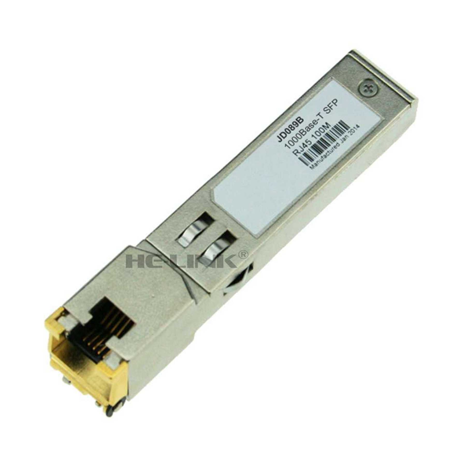 JD089B HPE Compatible 1000BASE-T SFP Copper RJ-45 100m Transceiver