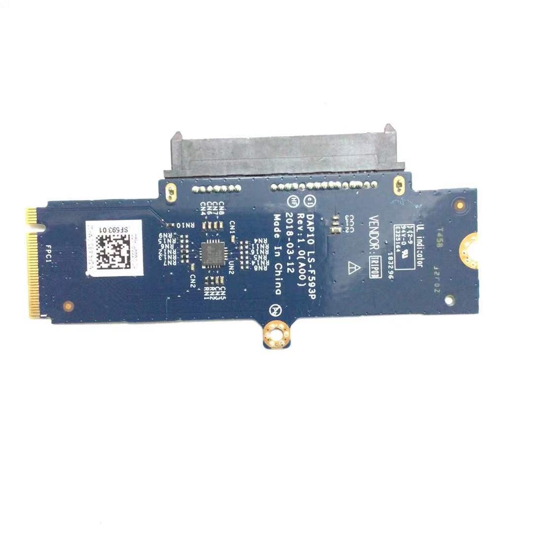 0PRW9D LS-F593P FOR DELL Precision 7530 7540 HDD Interface Board