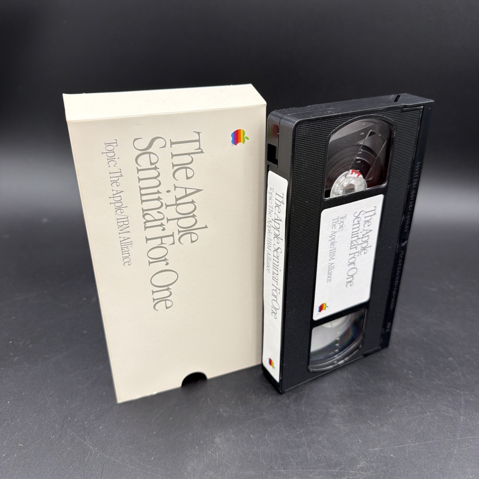 The Apple Seminar for One / IBM Alliance VHS 1990s RARE