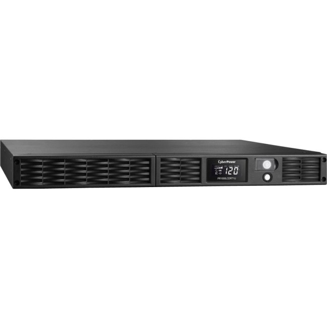 CyberPower PR1000LCDRT1U Smart App 1000 VA / 800 W Sine Wave 1U RT LCD UPS