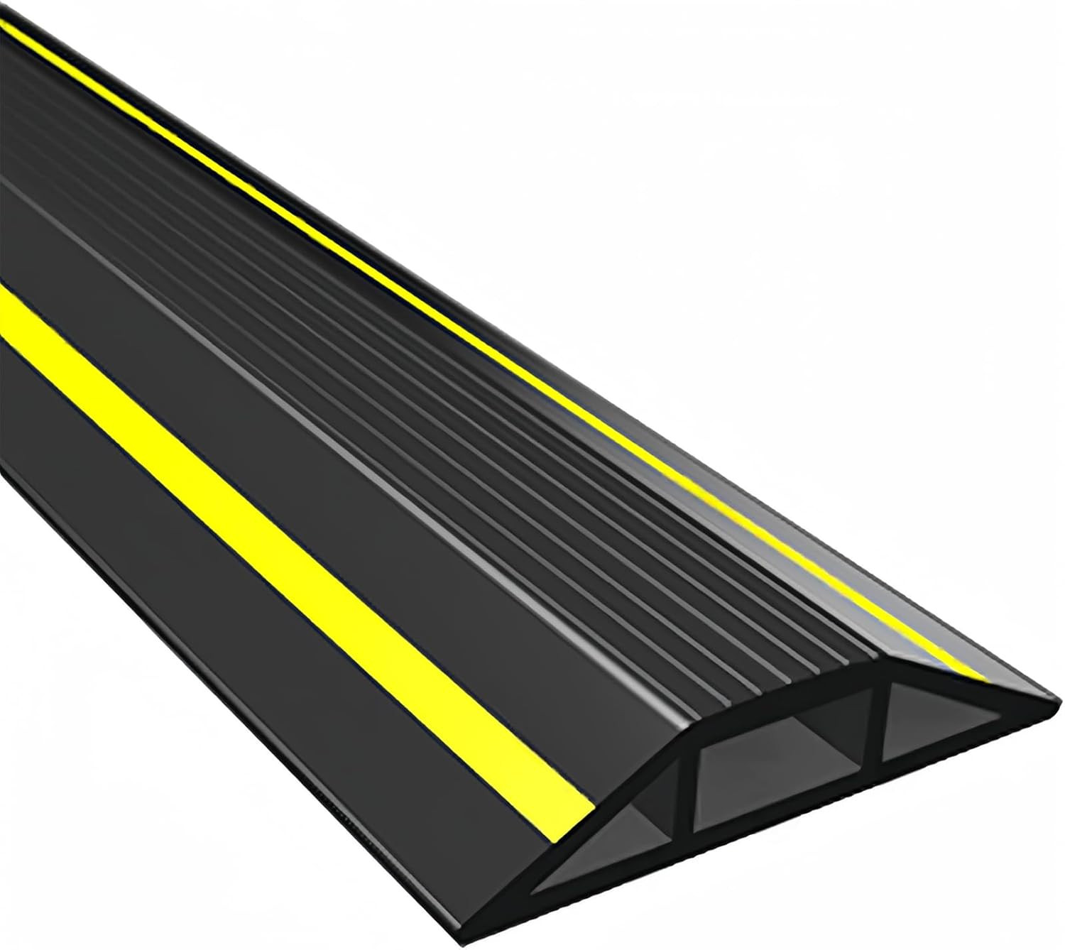 Cubre Cables de Piso PVC Uso Pesado Protector de Cables para Exterior Interior