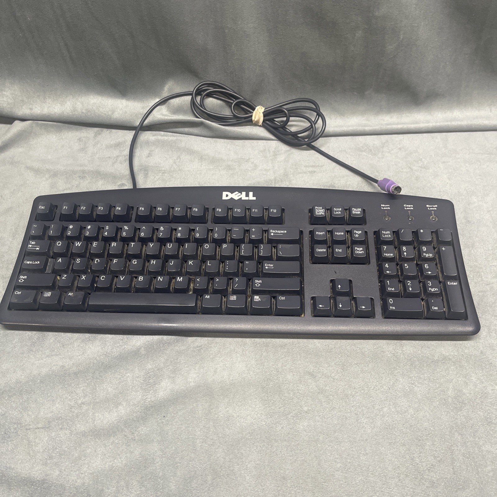 OEM DELL Computer Keyboard SK-8110 Black PS/2 Wired Standard Desktop Super Shape