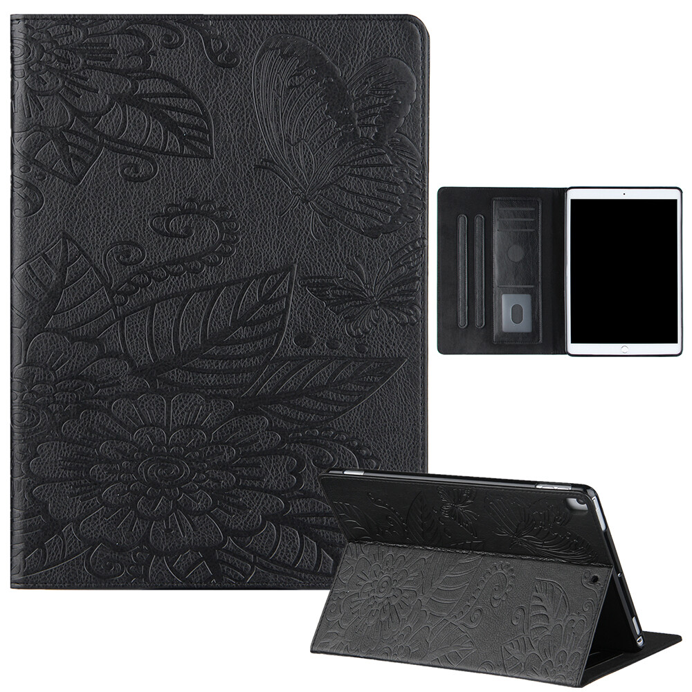 PU Leather Flip Pattern Case Cover For iPad 5th/6th/7th/8th/9th Gen Shockproof