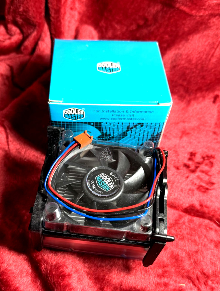 NEW COOLMASTER CPU Cooling Fan✔️Socket 478 Intel P4 & Celeron CPUs✔️Ball Bearing