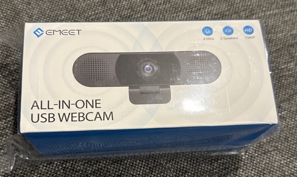 EMEET SmartCam C980 Pro All-In-One USB Webcam