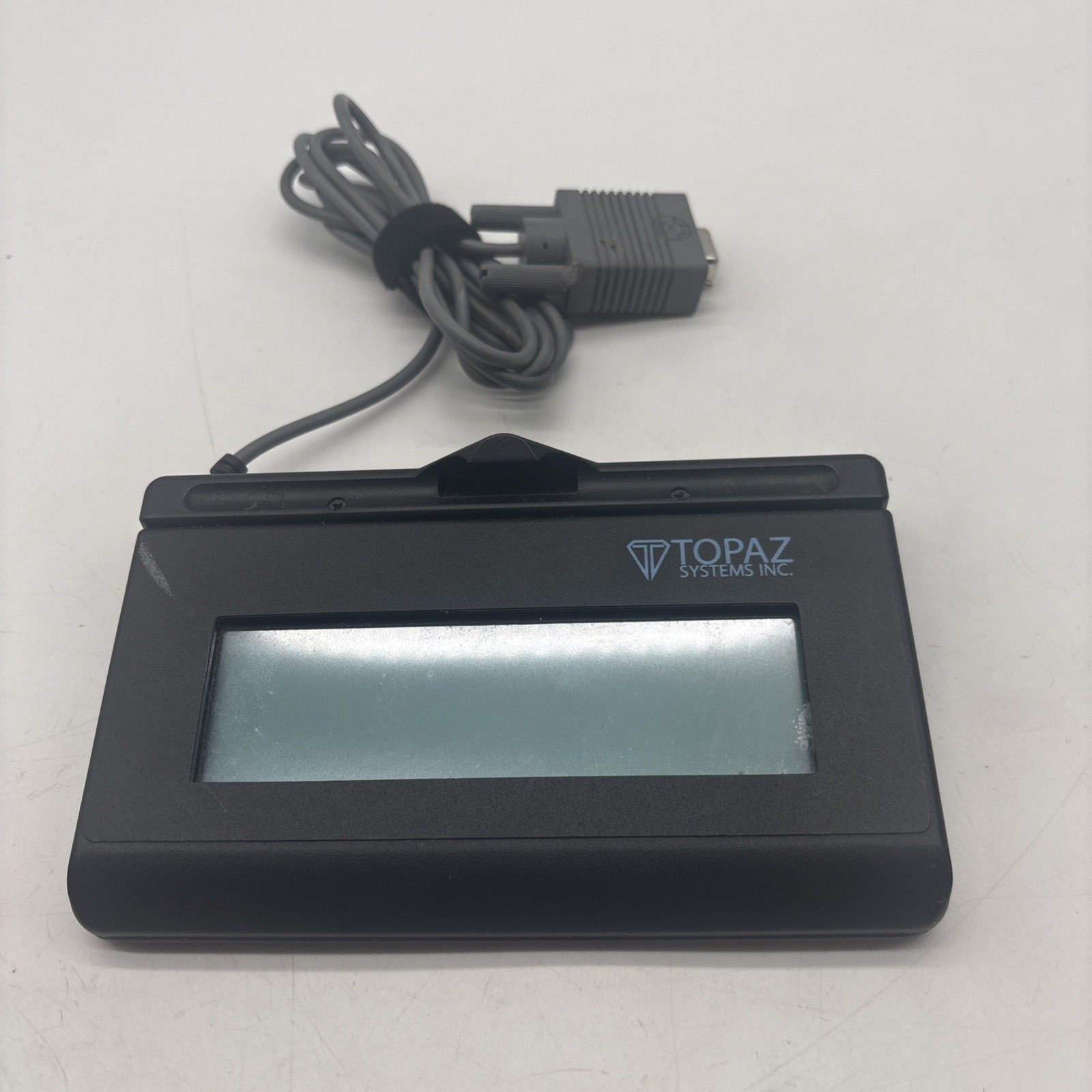 Topaz T-LBK460-BSB-R SigLite LCD 1x5 Signature Capture Pad Untested As Is