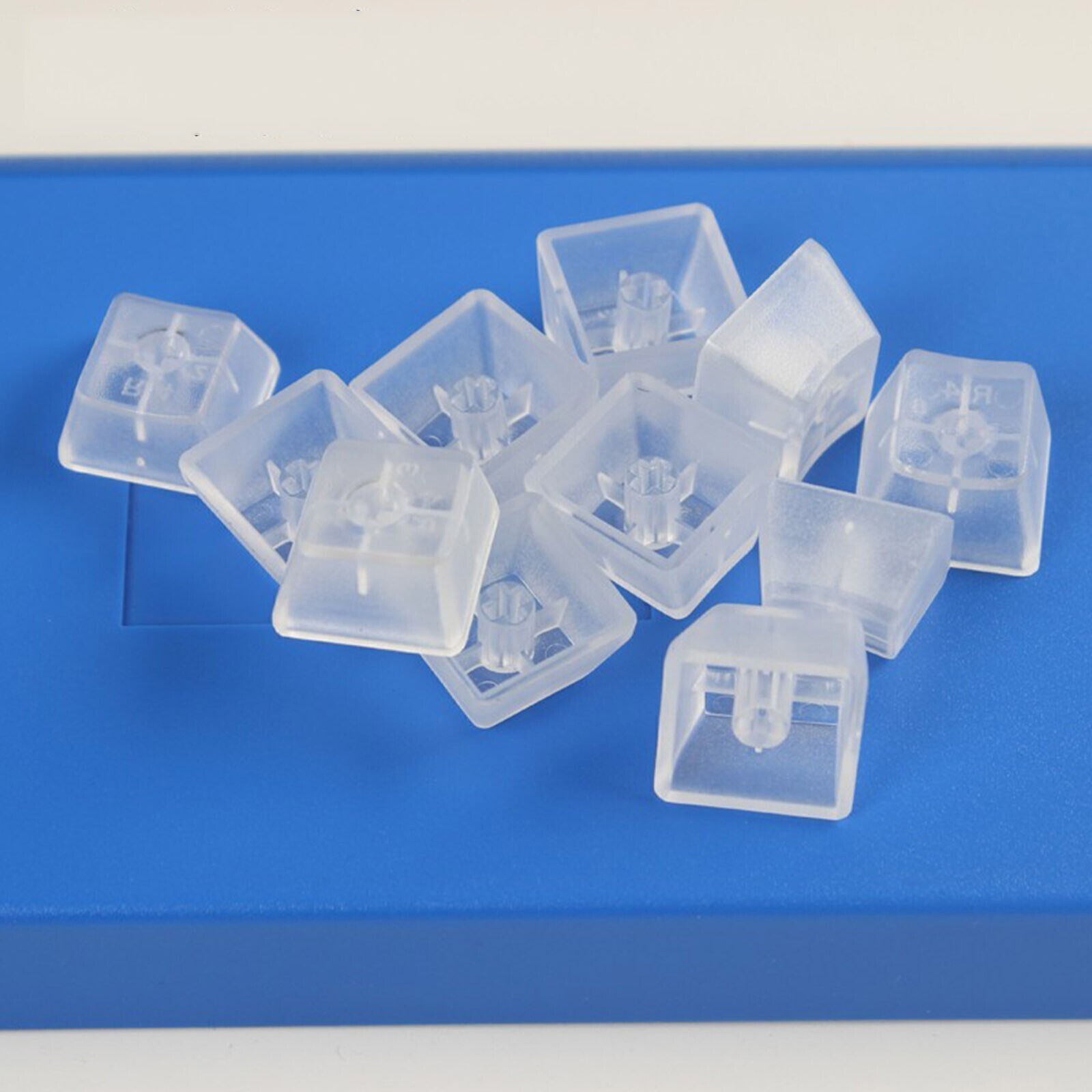 10pcs/set ABS Transparent Keycap ESC OEM R4 Height for Mechanical Keyboard