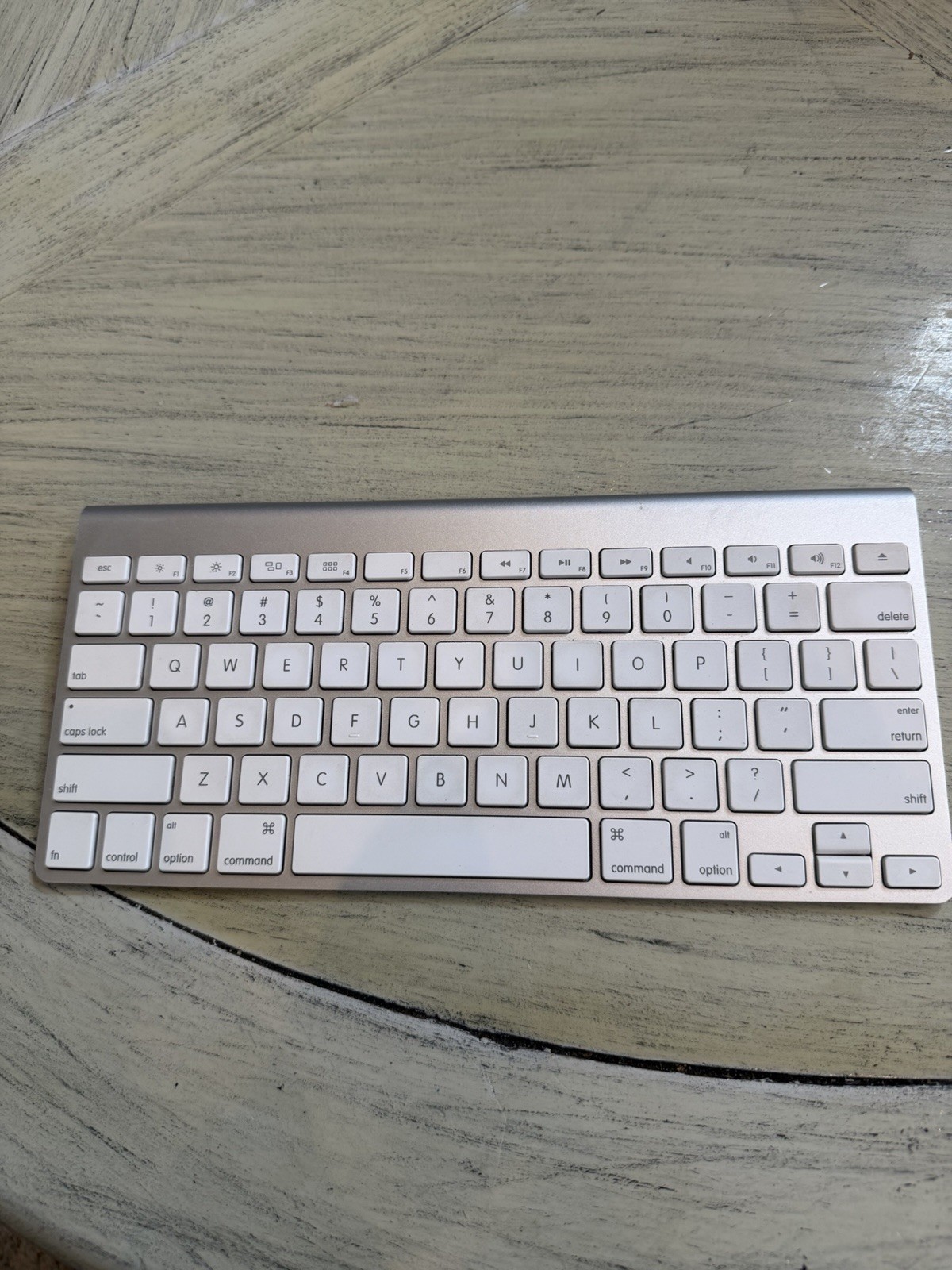 Apple #A1314 Wireless 2009 Keyboard Aluminum Base (NEVER USED) 11" x 5.25" x.75"