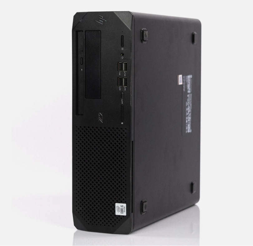 Lot of 2 HP Z2 G5 SFF Workstation Desktop, No CPU/ RAM/ GPU, No HDD *Barebone*