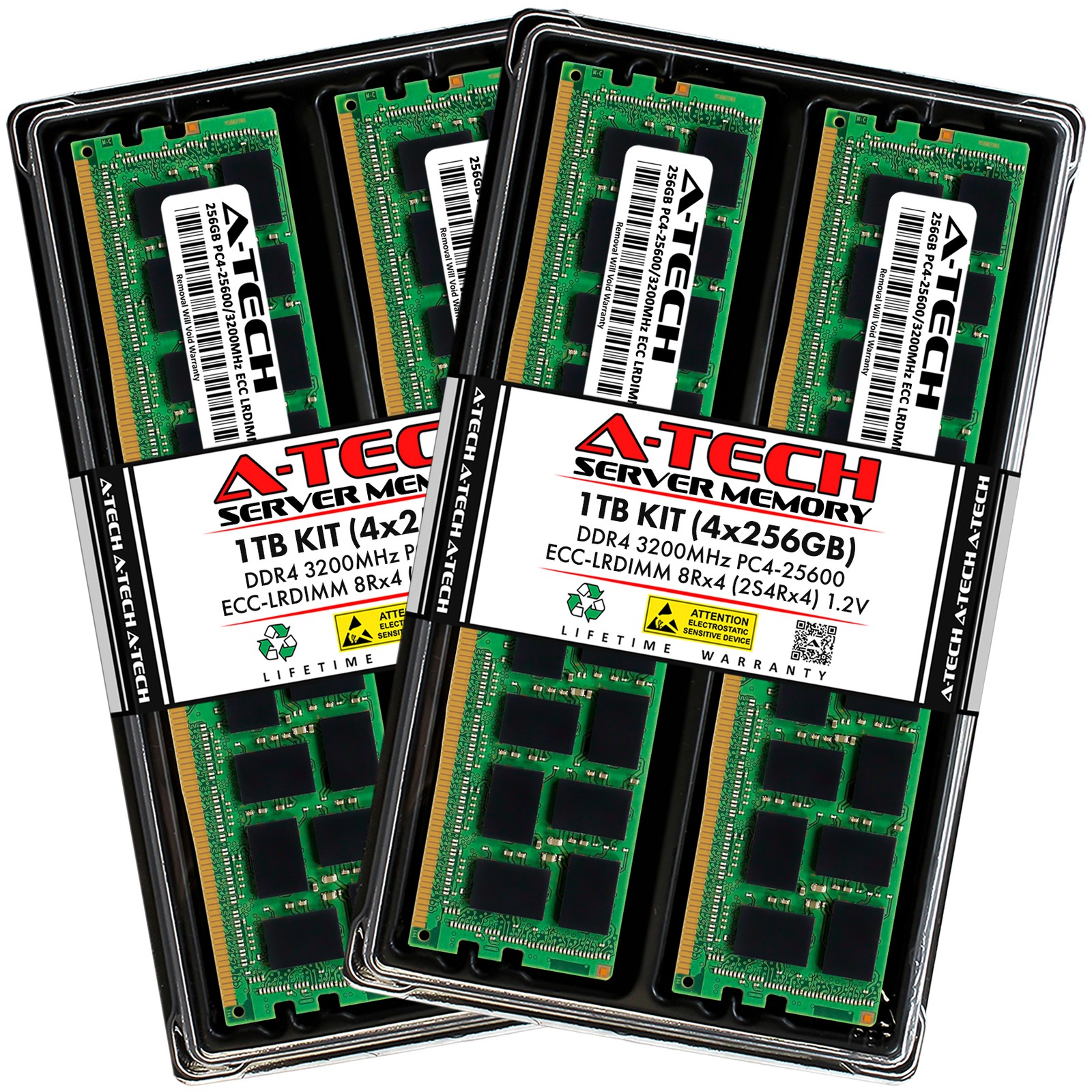 1TB 4x 256GB PC4-3200 LRDIMM Supermicro B11SPE-CPU-TF Memory RAM