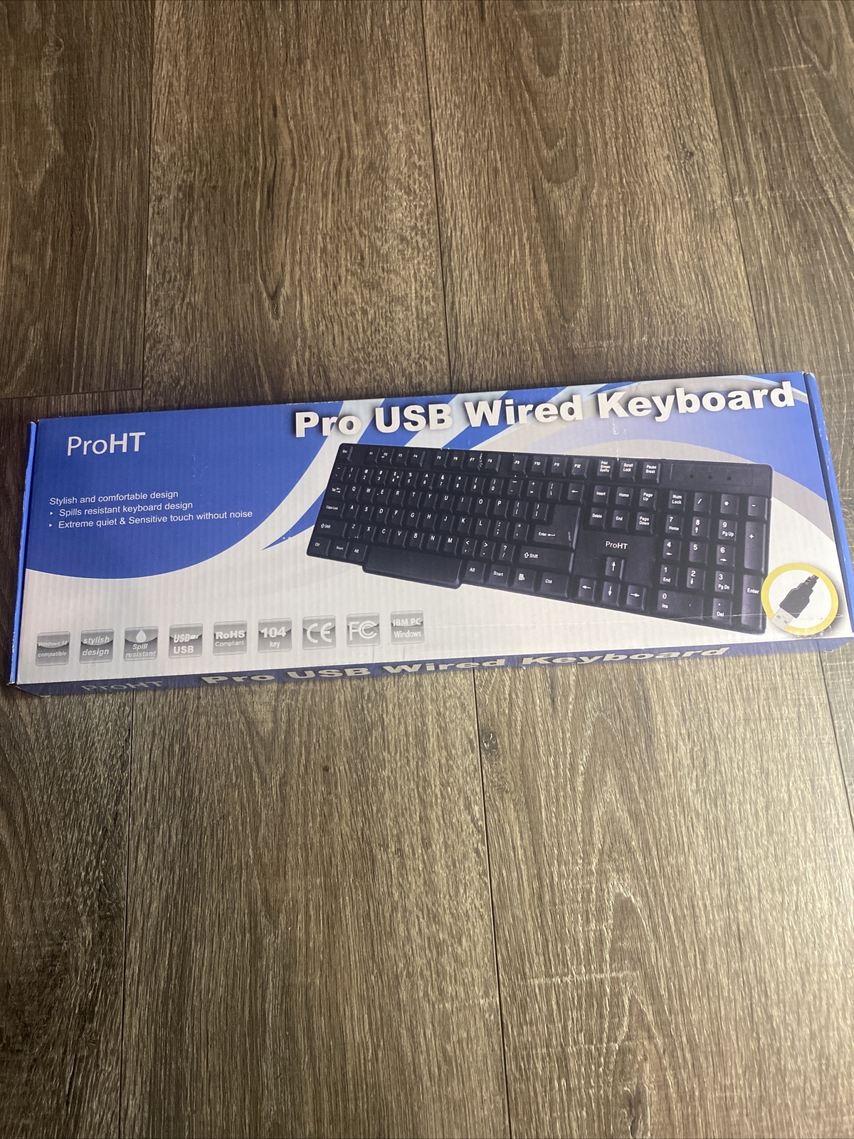 Inland ProHT USB Standard Wired Keyboard