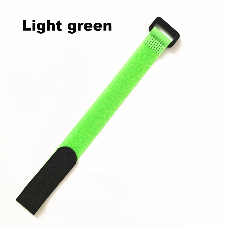 10Pcs 20mm Nylon Cable Ties Reusable Reverse Buckle Straps Hook Loop Fastener