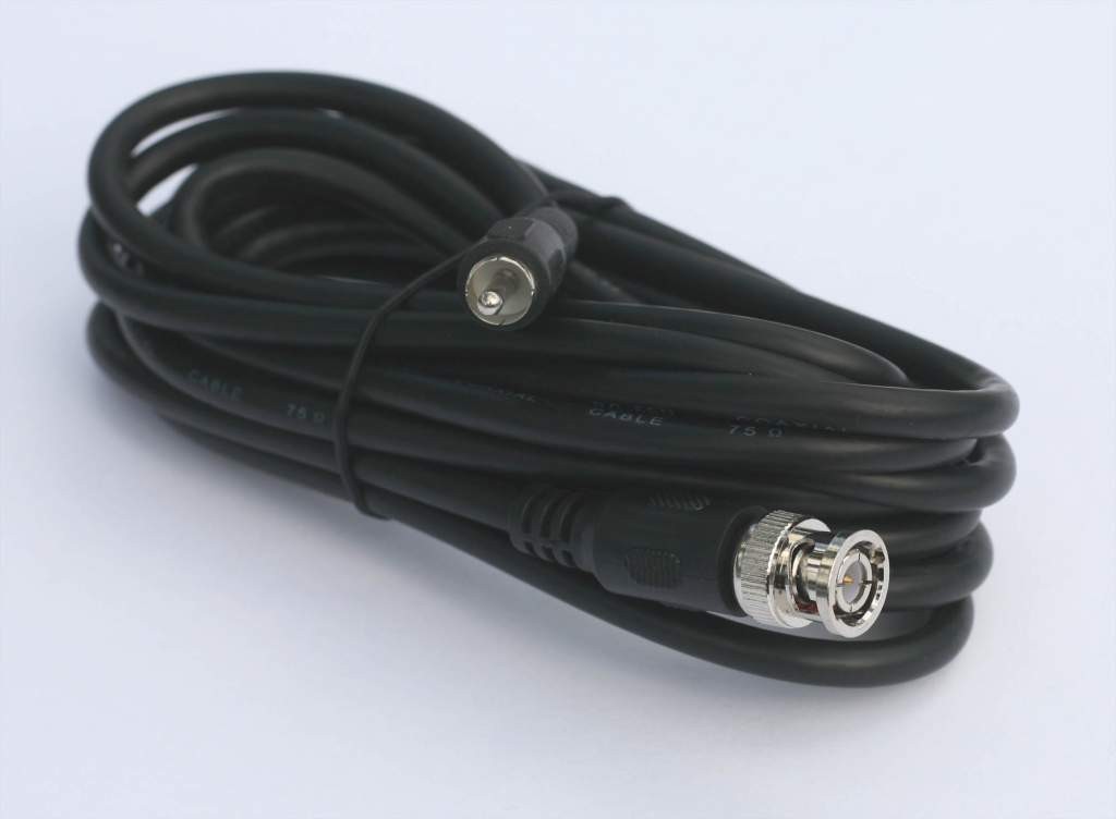 RG59 Video Audio Cable BNC-M RCA-M 12ft