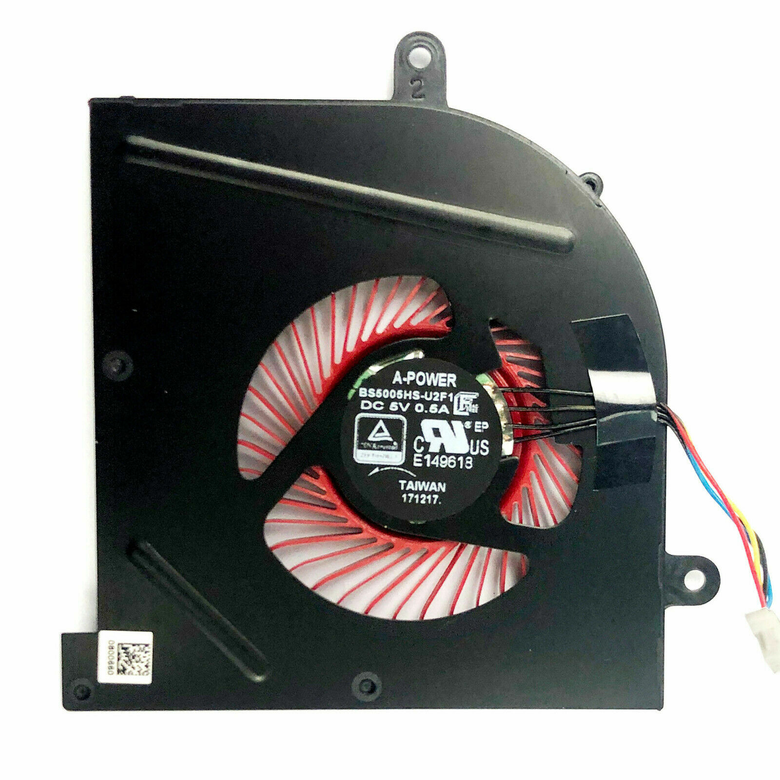 CPU GPU Cooling Fan for MSI GS63 GS63VR GS73 GS73VR MS-16K2 BS5005HS-U2F1 U2L1