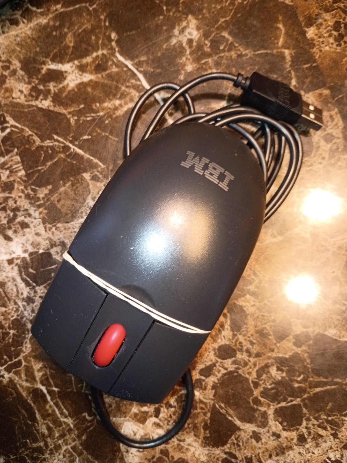 IBM USB 3 button wheel mouse