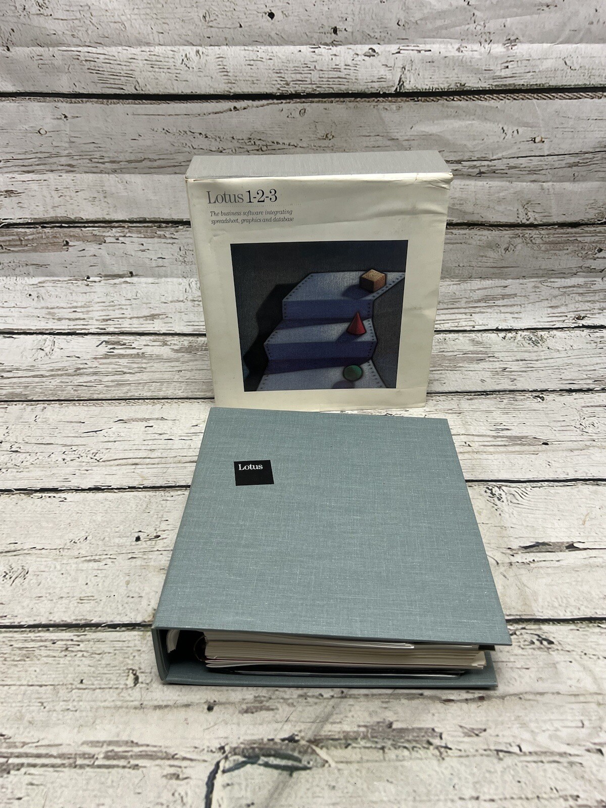 VTG Lotus 1-2-3 Release 2.01 IBM Computer Software User Manual Book 5.25" Disk