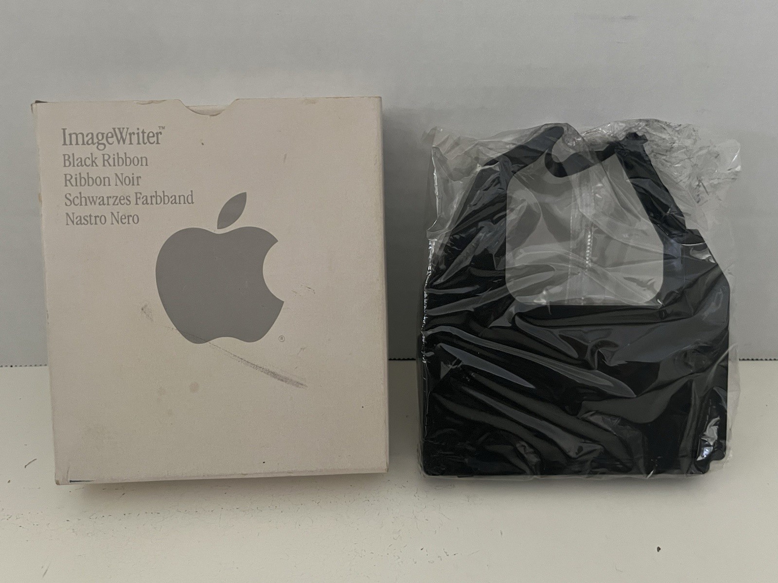🍎 Original Apple ImageWriter Black Printer Ribbon 942-0786-A NOS SEALED