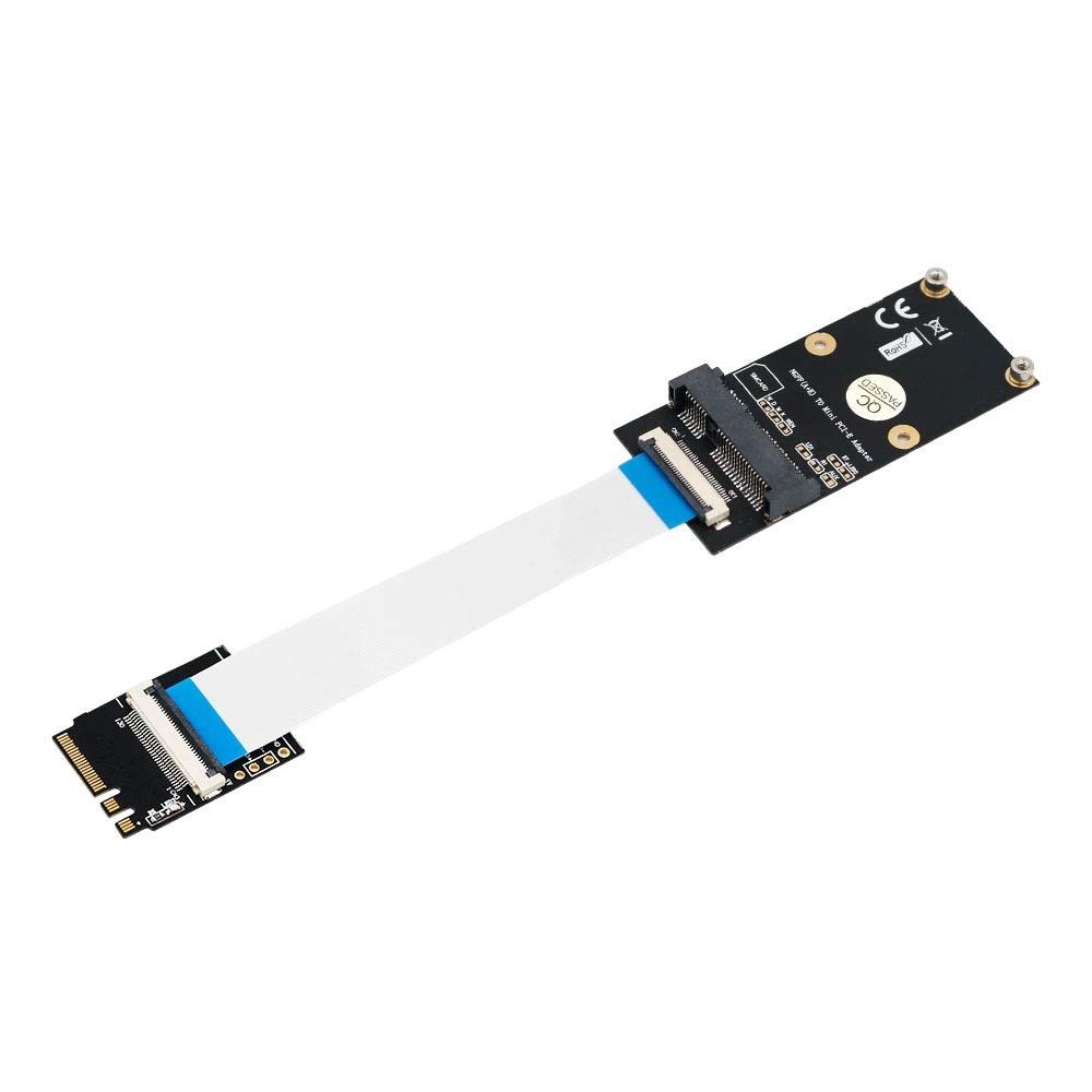 M.2 NGFF Key A/E/A+E To Mini PCIE Adapter Module With FFC Extension Cable