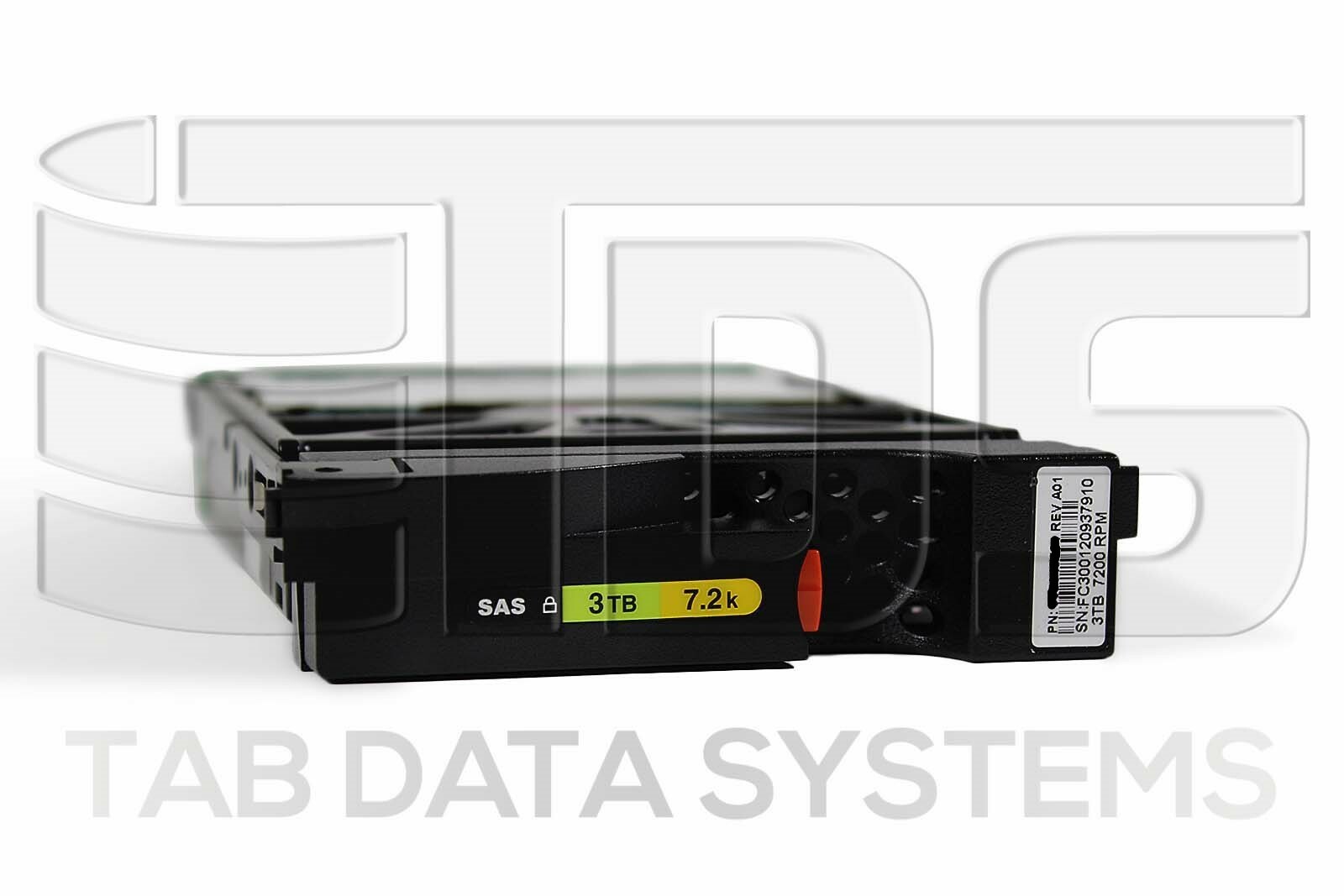EMC V2-PS07E-030 3TB SED 7.2K 6Gbps SAS HDD for VNXe3150