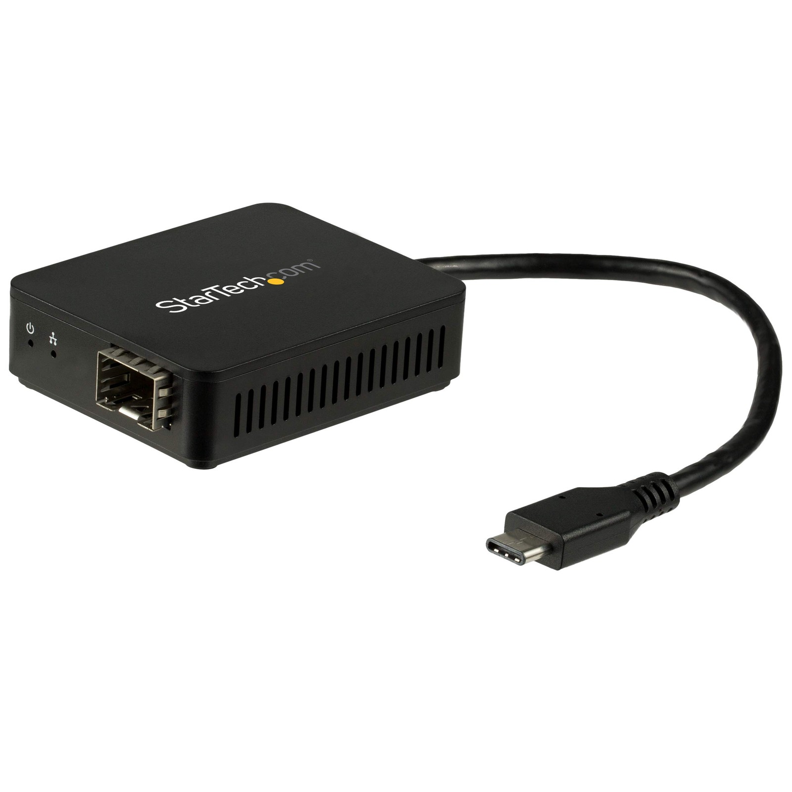 StarTech.com USB C to Fiber Optic Converter - Open SFP - 1000BASE-SX/LX - Window