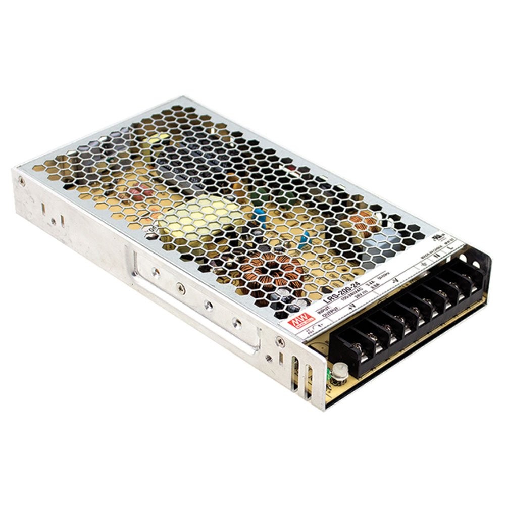 LRS-200-24 211.2W 24V 8.8 Amp Single Output Switchable Power