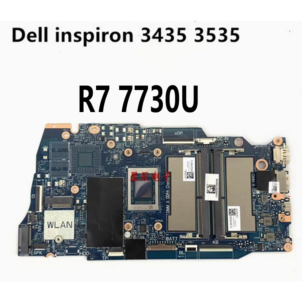For DELL inspiron 3435 3535 Laptop Motherboard with R7 7730U LA-M36AP CN-0HNWG1