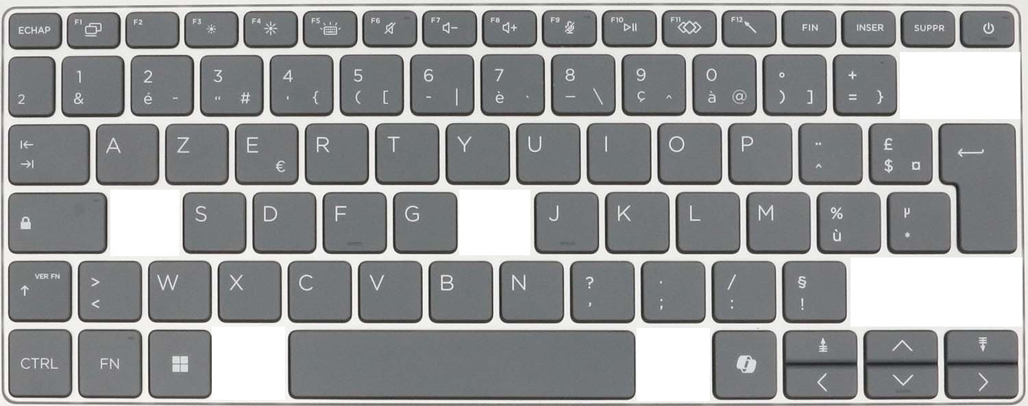 HP756 Replacement single keys for keyboard HP Elitebook 640 G11, 645 G11