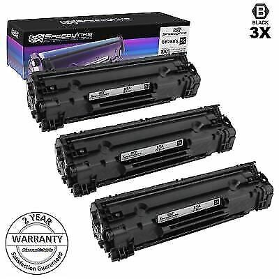 3PK Compatible CE285A 85A Toner Cartridge For HP LaserJet P1102 P1102w m1217nfw