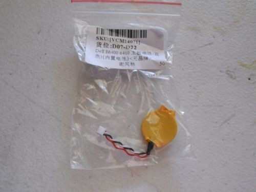 2X PACK Dell E5510 e5410 e4310 CMOS BATTERY BIOS RTC CMOS 3 wire THREE WIRE