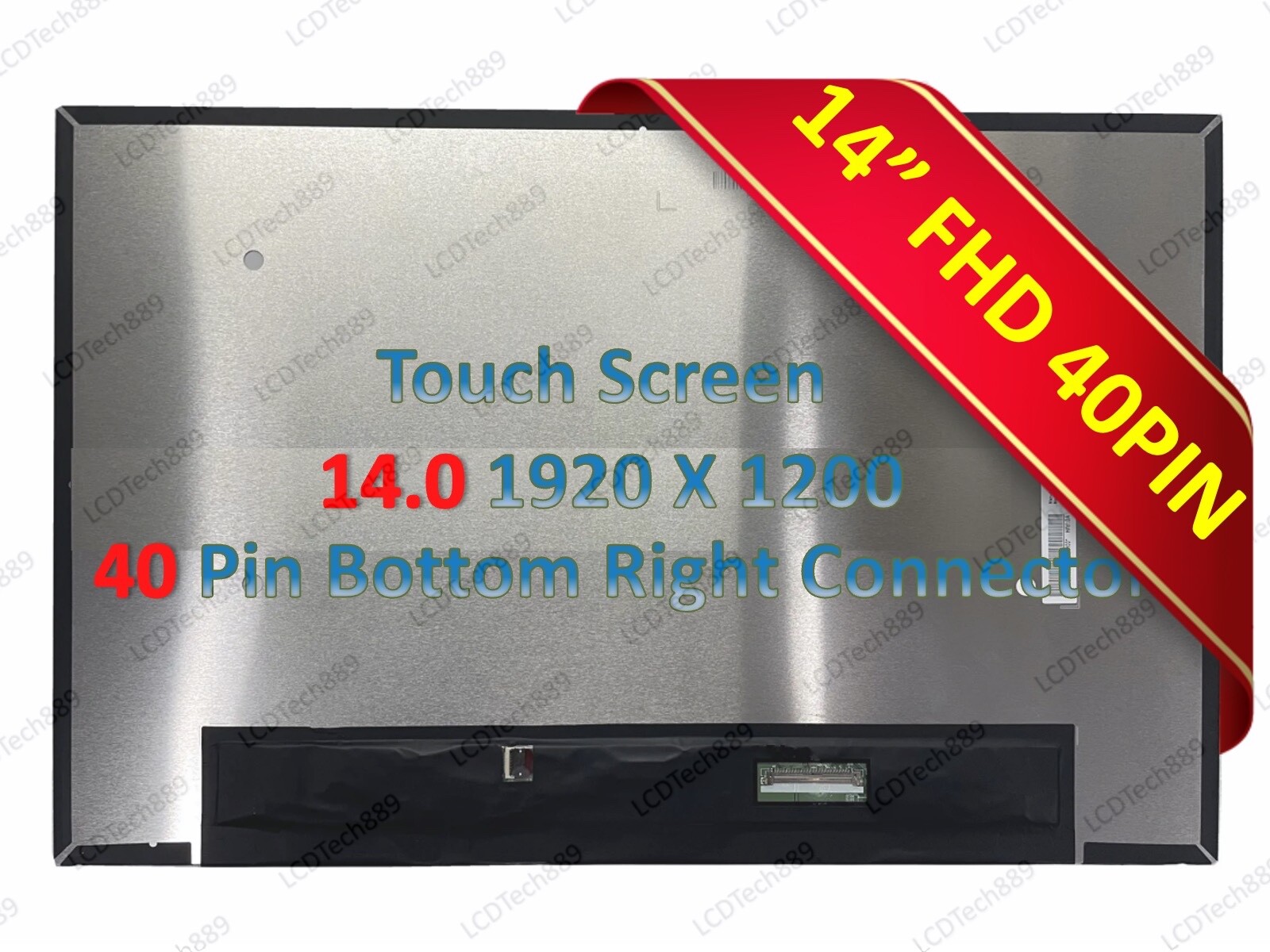 B140UAK02.0 Laptop LCD Touch Screen Panel EDP 40pin 1920 X1200 Replacement New