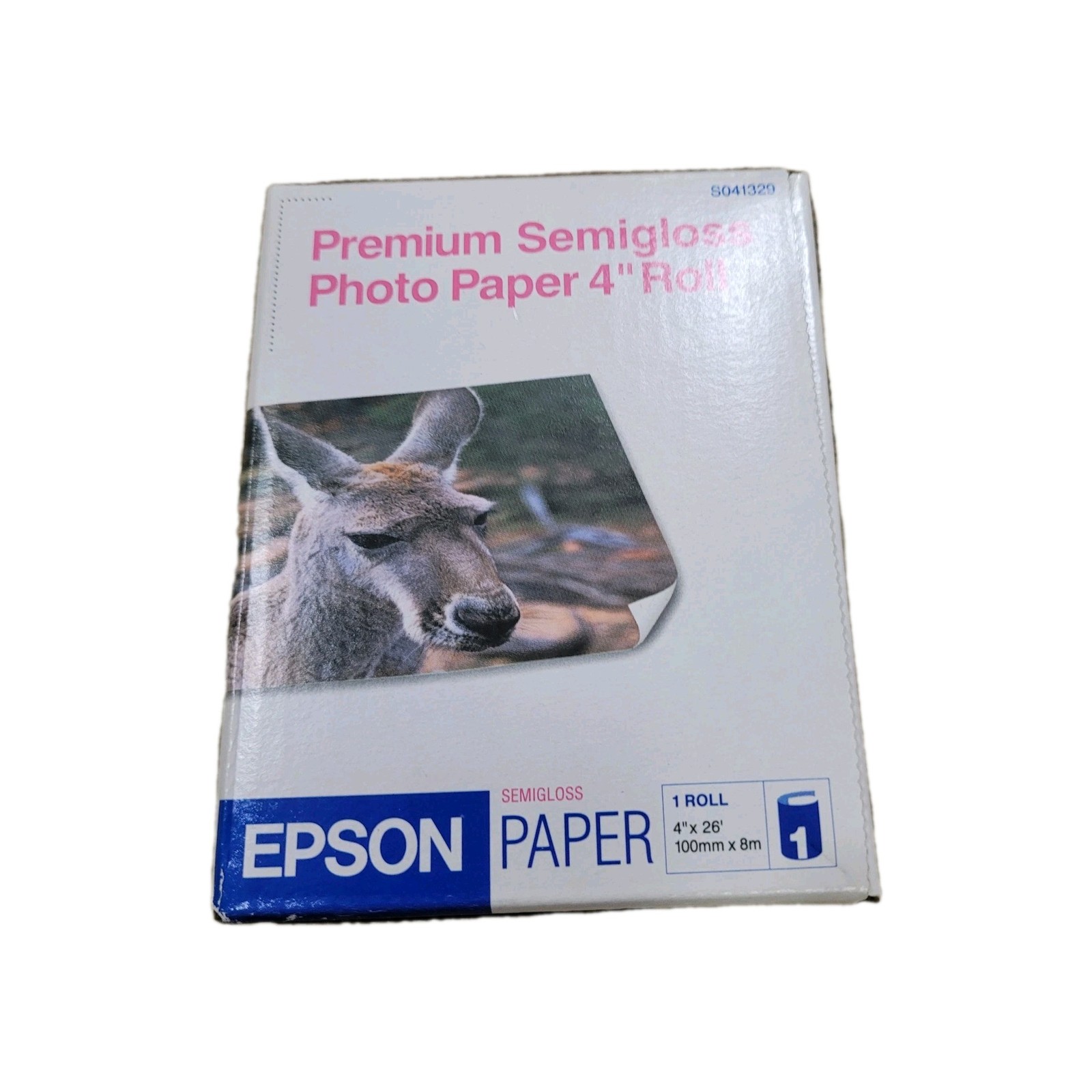 EPSON Premium Semigloss Photo Paper 4" Roll New In Box Never Opened