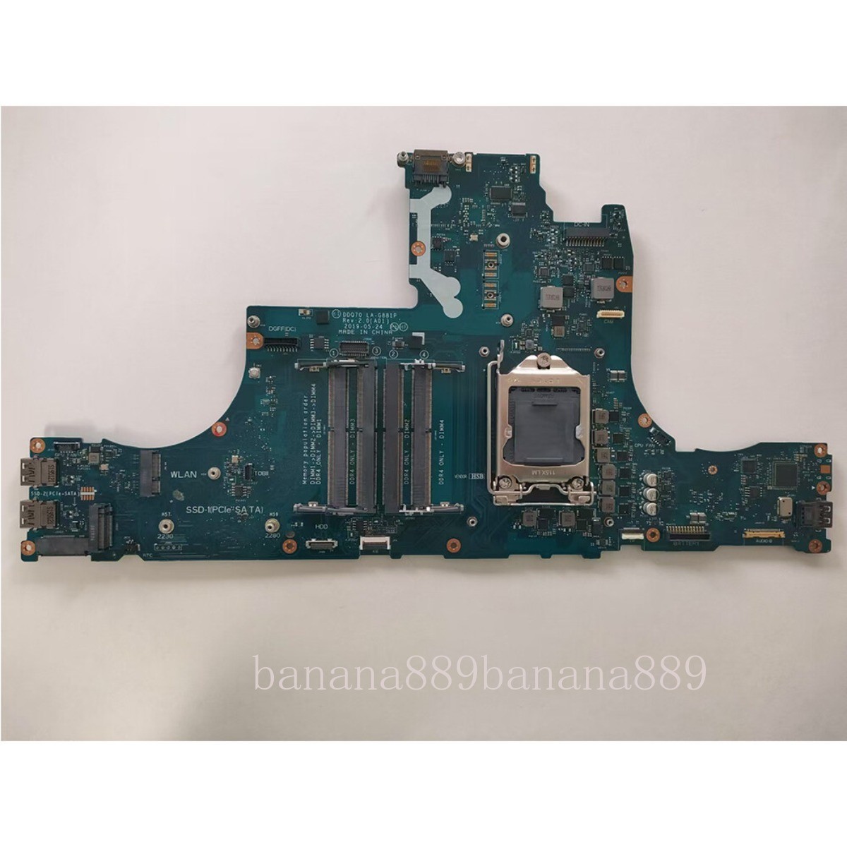 LA-G881P For DELL Alienware 51M R1 Motherboard DDQ70 0F1CCX F1CCX Tested 100% OK