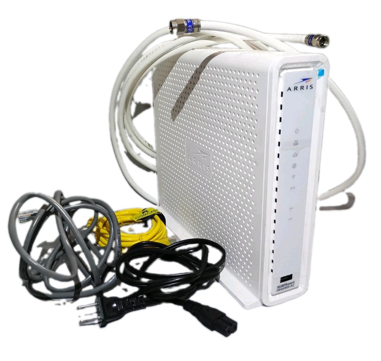 ARRIS SURFboard SBG6900AC Docsis 3.0 16x4 Cable Modem  Wi-Fi Router & Cords