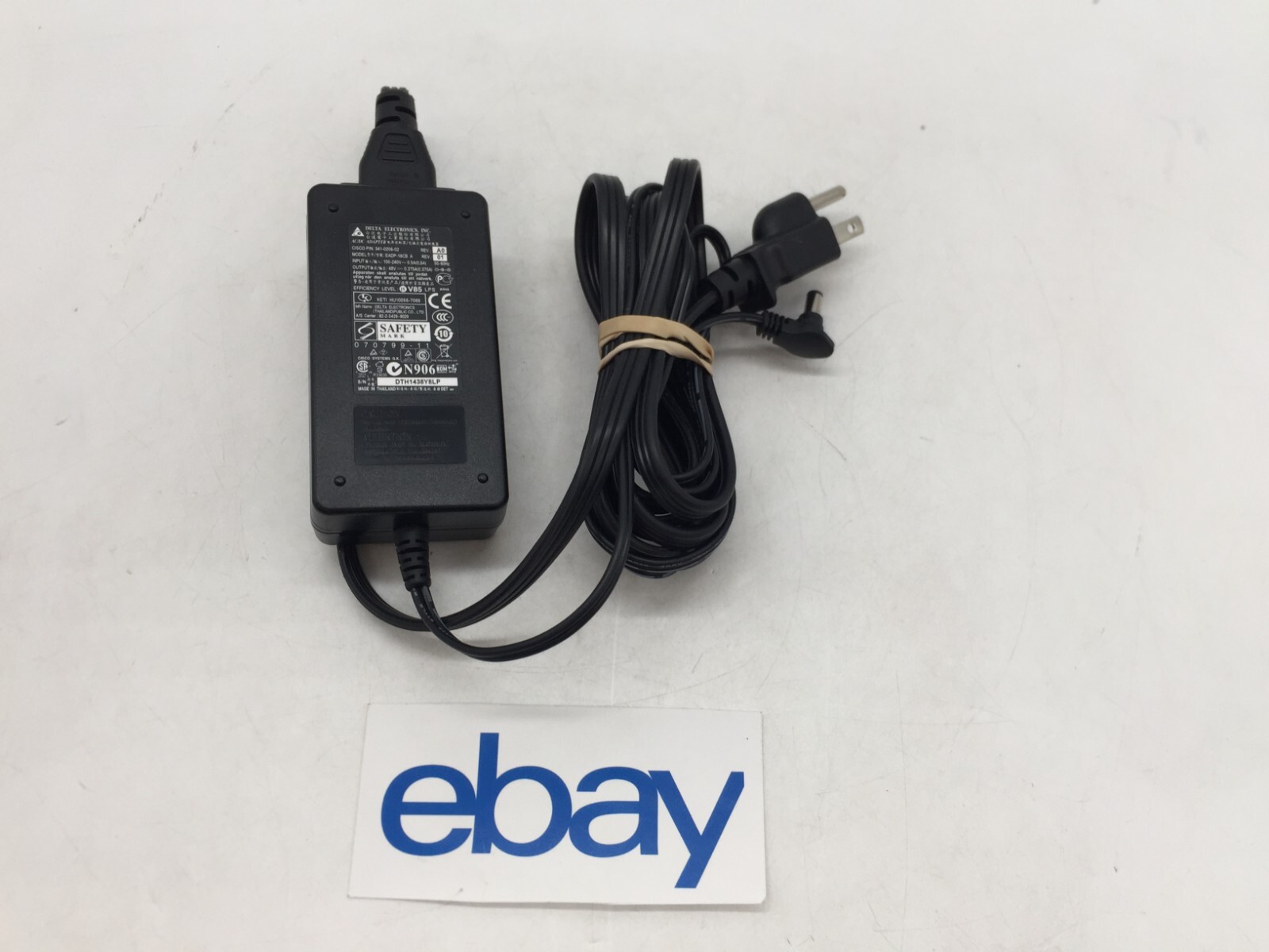 Delta Electronics EADP-18VB Black AC Power Adapter 0.375A 48V EADP-18VB FREE S/H