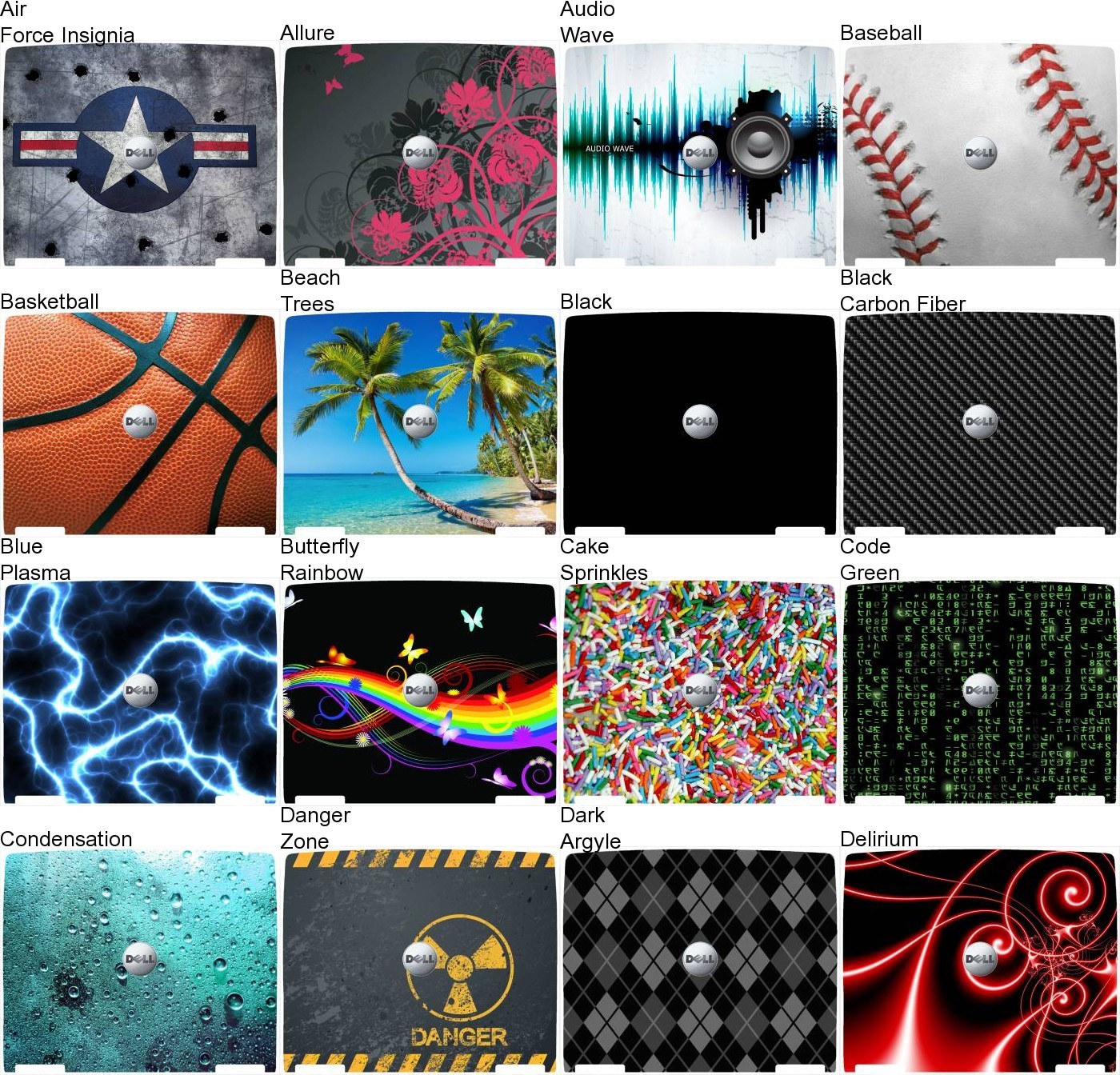 Choose Any 1 Vinyl Sticker/Skin for Dell Latitude D600 Laptop Lid -Free Shipping