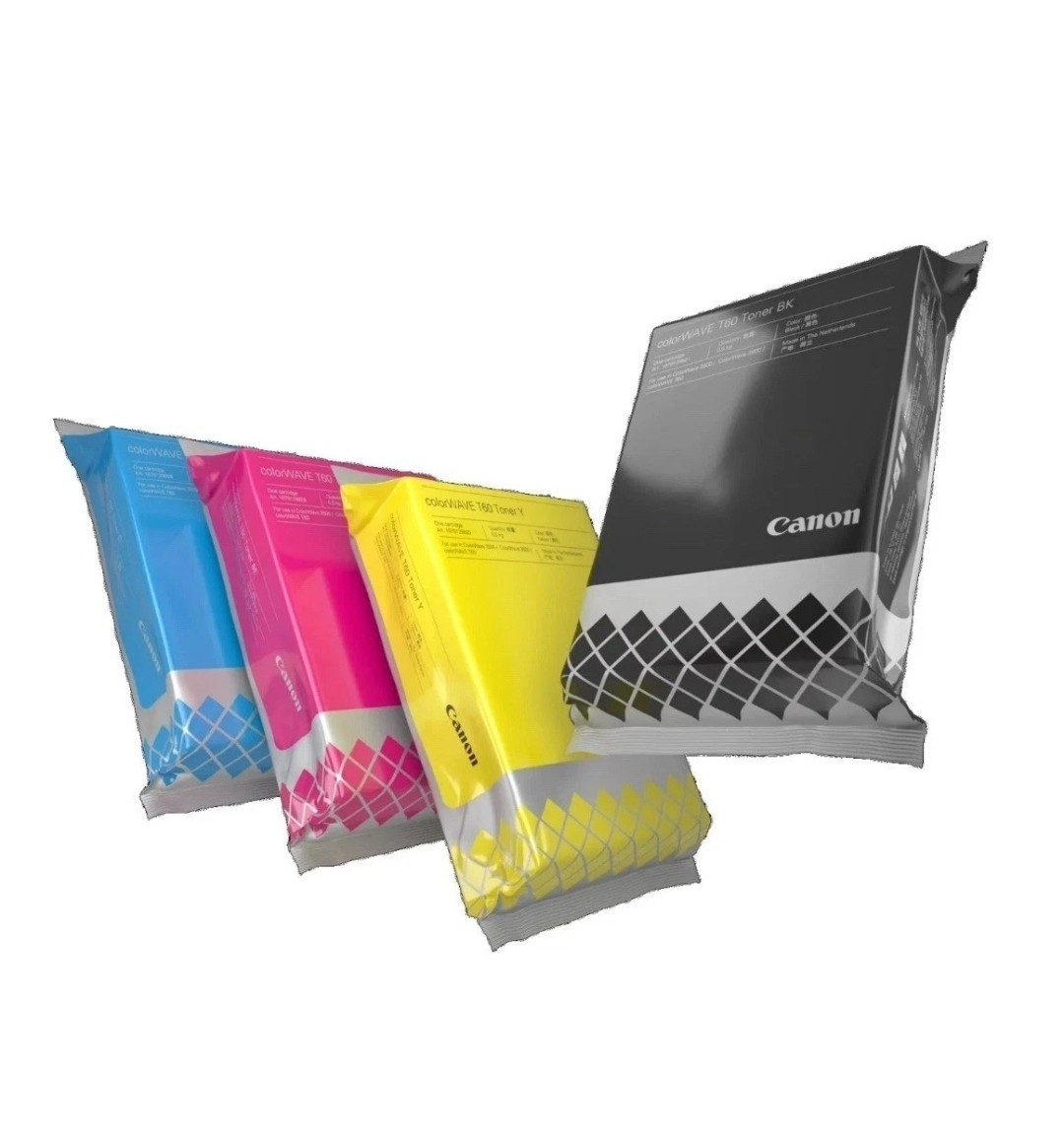 Canon Colorwave T60 Toner Set Pearls OEM Color KMYC