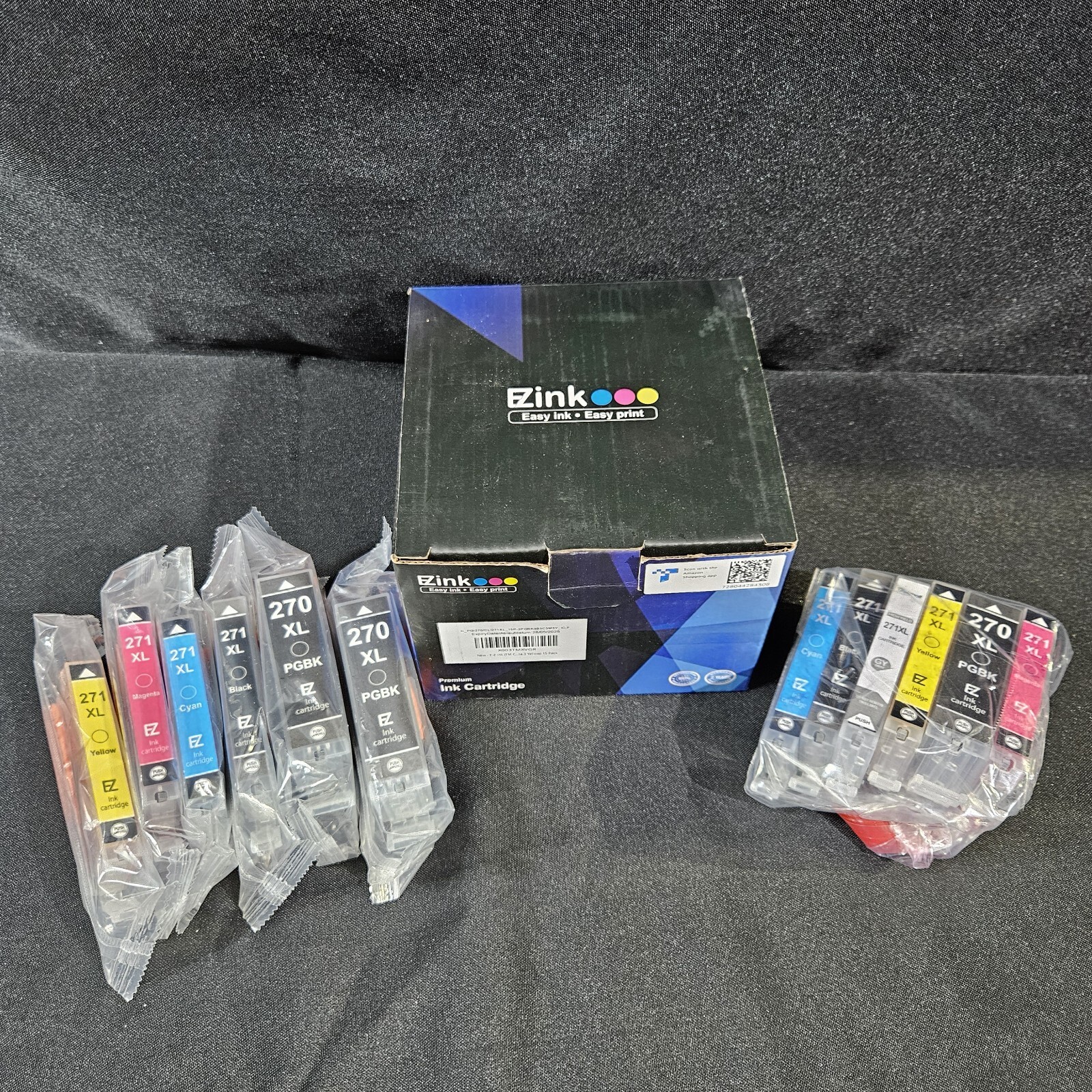 E-Z Ink Compatible Ink Cartridge Replacement for Canon PGI-270XL CLI-271XL...