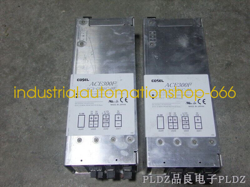 1PC USED cosel ACE300F AC3-OSWC-00 Via DHL or FedEX