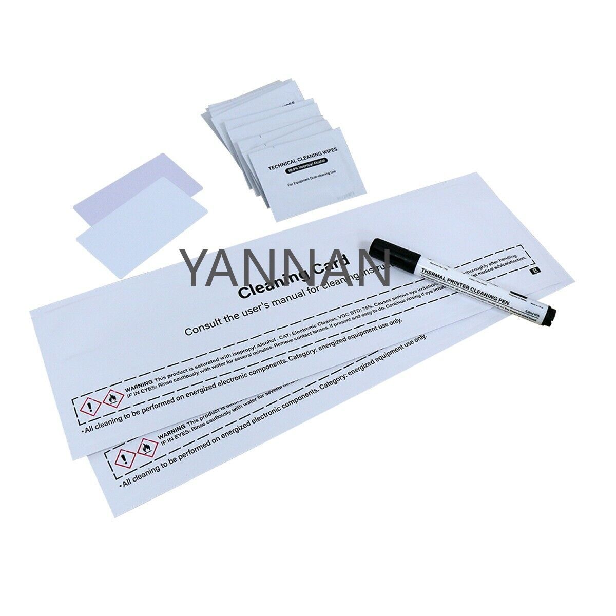 New for Evolis ACL002 Advanced Cleaning Kit for Zenius / Elypso / Primacy