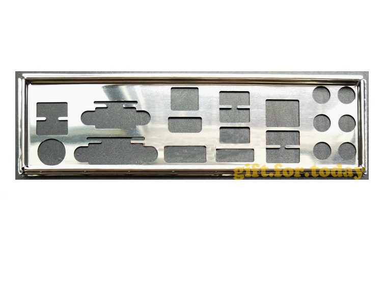 For Gigabyte GA-A75M-UD2H Shield IO I/O Rear Baffle Backplate Motherboard