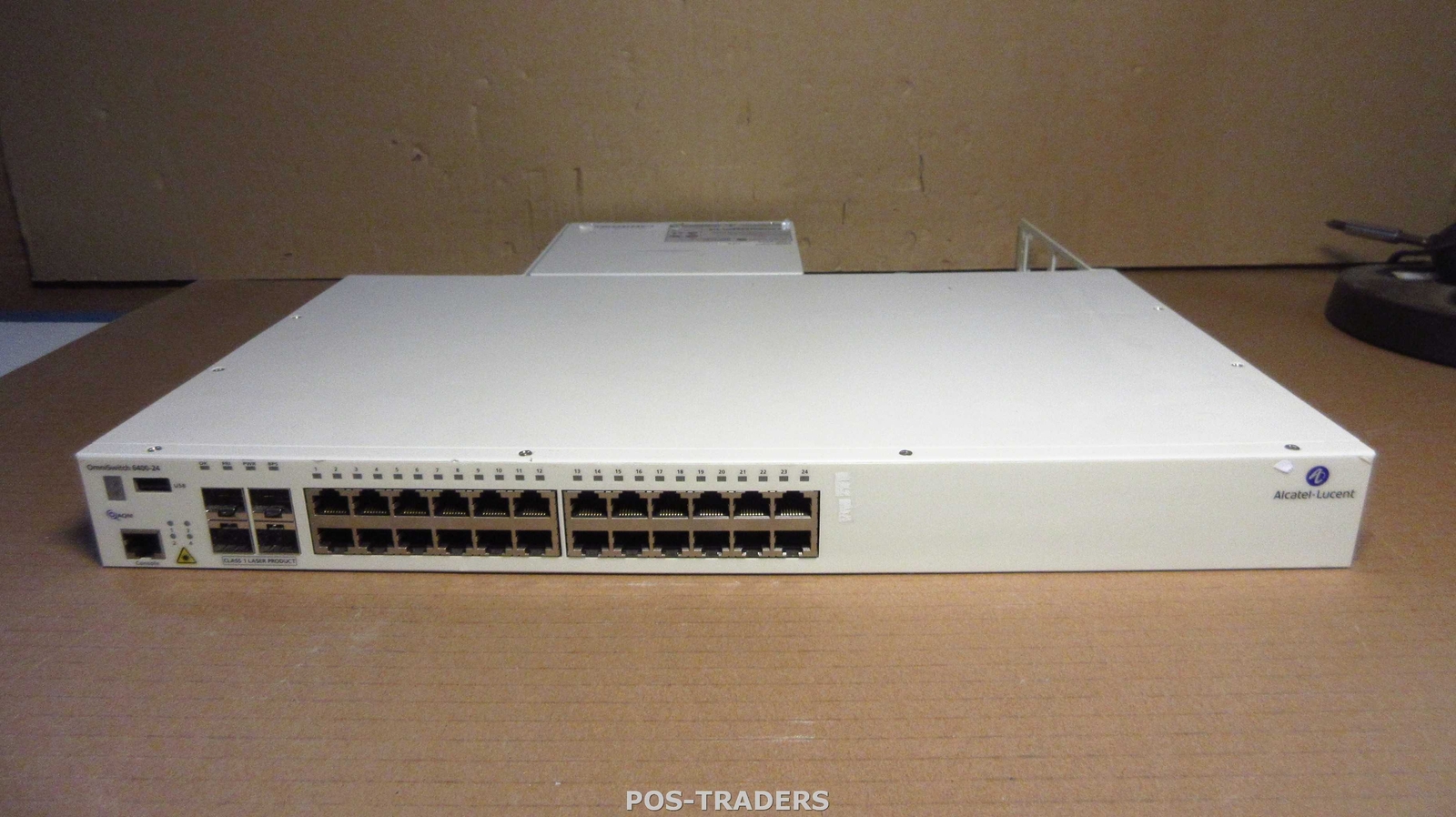 Alcatel Lucent OS6400-24 OmniSwitch 24-Port Managed GIGABIT Switch 1x PS-126W-AC