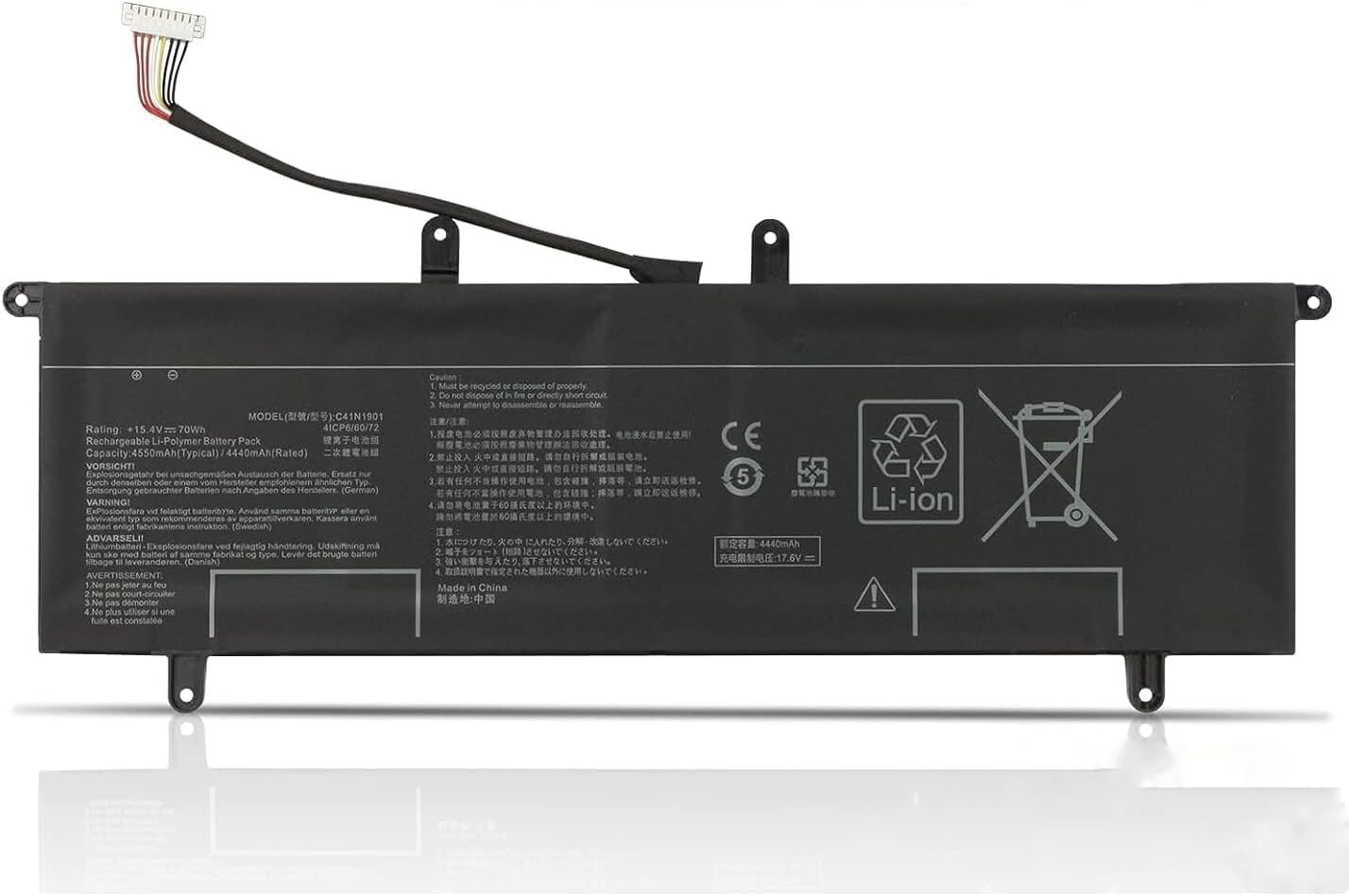 UX481F Battery For Asus ZenBook Duo UX481FA-BM020R UX481FA-BM018R UX481FA-BM021R