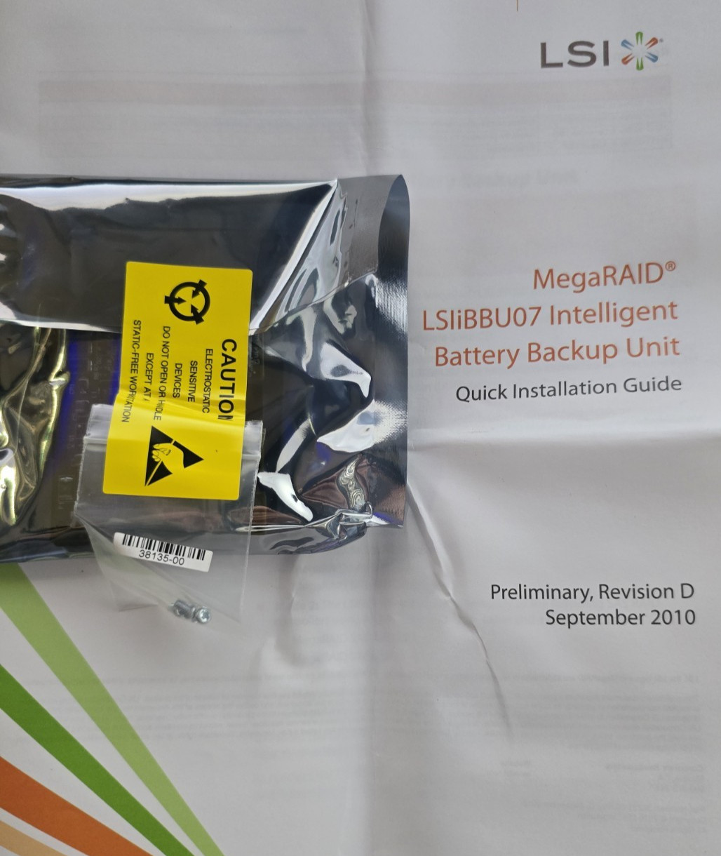 LSI Logic Remote Battery Kit LSIiBBU07
